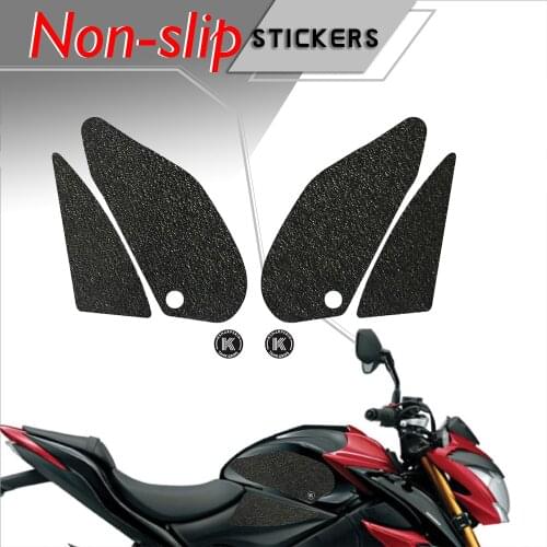 Motorcycle fuel tank pad tank grip protection Non-slip stickers knee grip side applique for SUZUKI 2016-2018 GSX-S1000