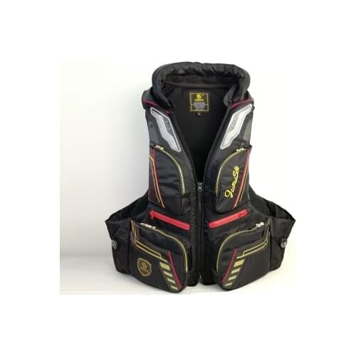 2020 BOA New life jacket fishing Vest outdoors buoyancy 120 kg Multi-function sport light Breathable life vest