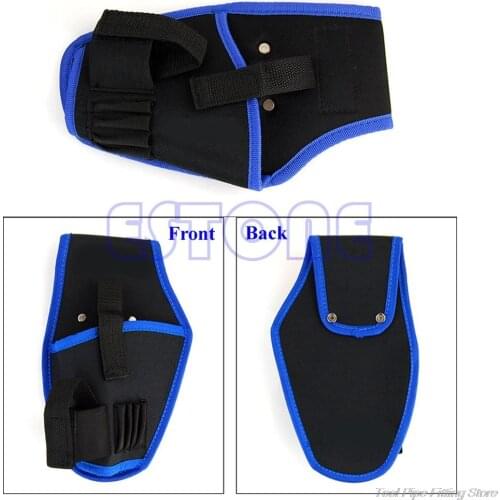 Portable drill Holder Holst Pouch Cordless Tool For 12v Drill Waist Tool Bag M02 21 Dropshipping
