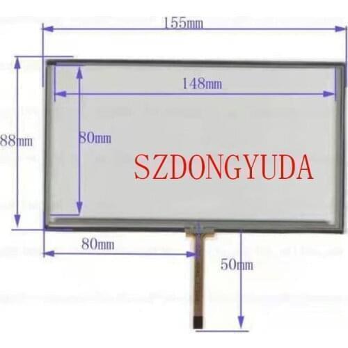 Compatible New Touchpad 6.2 Inch 4-Line 154*87 For Prology DNU-2610 Car Radio GPS Navigation Touch Screen Digitizer Glass