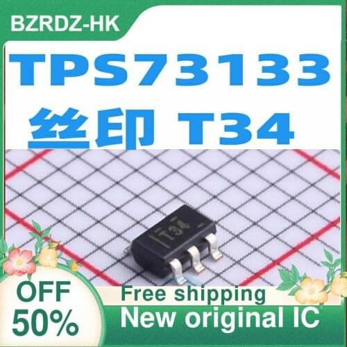 2-10PCS/lot TPS73133DBVR T34 SOT23-5 nuevo original