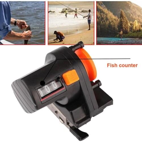 1psc 0-999M Fishing Line Counter Fish Finder Length Gauge Depth Tackle Tool Fishing Goods Equipmen