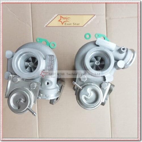 2PC Twin TURBO TD03-08G 49131-05101 49131-05000 49131-05010 8601455 9471564 For VOLVO PKW S80 XC90 98- B6284T T6 2.8L