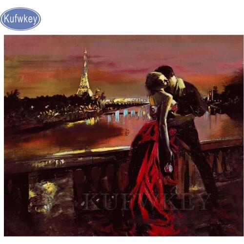 Diy,Full,square,Drill,Diamond Embroidery fantasy,diamond painting paris love Cross Stitch,Diamond Mosaic,wedding Decoration