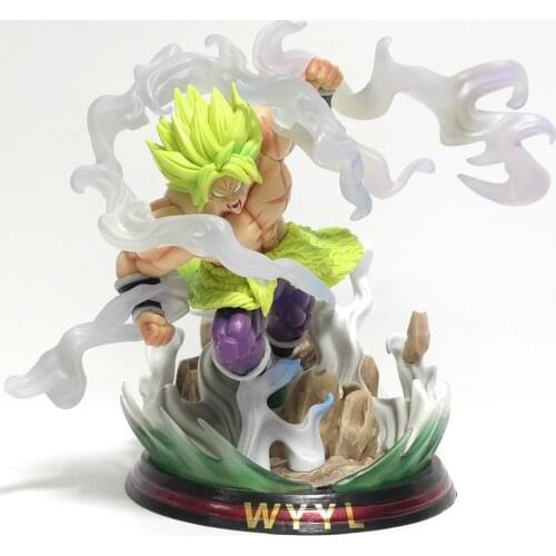 Dragon Ball Movie Broli Anime Broly Toys Action Figure Dragon Ball Z BWFC Super Saiyan PVC Model Figurine Collector DIY Set Doll