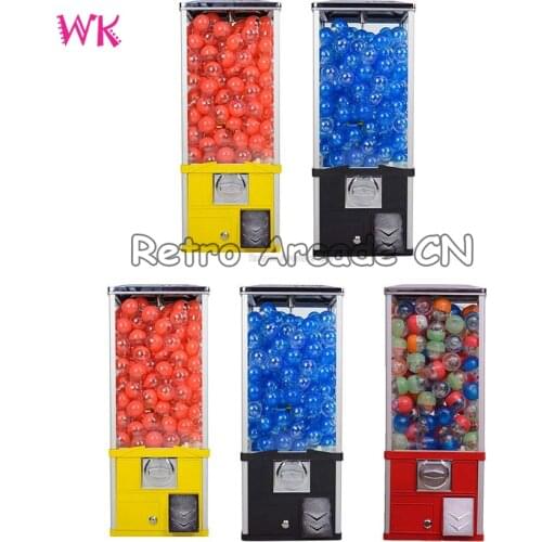 Square capsule machine bouncy ball vending machine gum ball candy vending machine Candy Dispenser