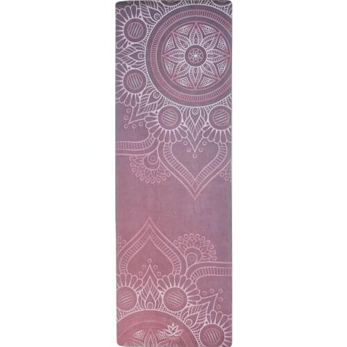 Mandala Suede - Rubber Professional Fitness Yoga Mat Sports rug