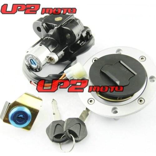 Motorcycle Lock Kits Ignition Switch Lock Tank Cap For SUZUKI SV650 1999-2007