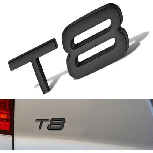 T8 Sticker for Volvo XC60 XC90 XC70 XC40 V90CC S60 S70 S80 S90 V40 V60 C30 C70 Volvo T8 Trunk Sticker Emblem Badge Sticker Metal
