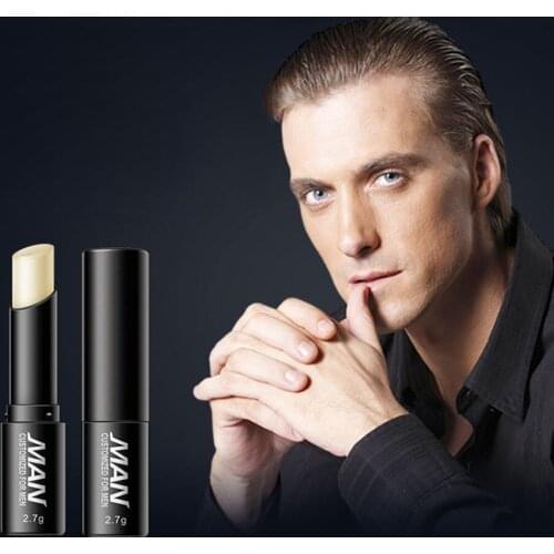 Natural Moisturizing Lip Balm Colorless Refine Repair Lip Wrinkle Men Lip Anti-Aging Protection Lip Balm Skin Care Rated