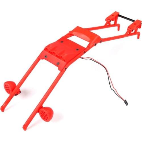 New nylon version high strength roll cage with lights for ROVAN ROFUN HPI BAJA 5B 5T 5SC