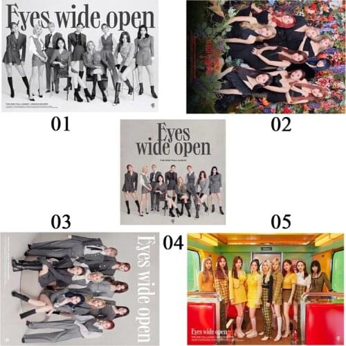 Kpop TWICE New Album Eyes wide open Poster Wall Decoration Stickers For Fans Gift