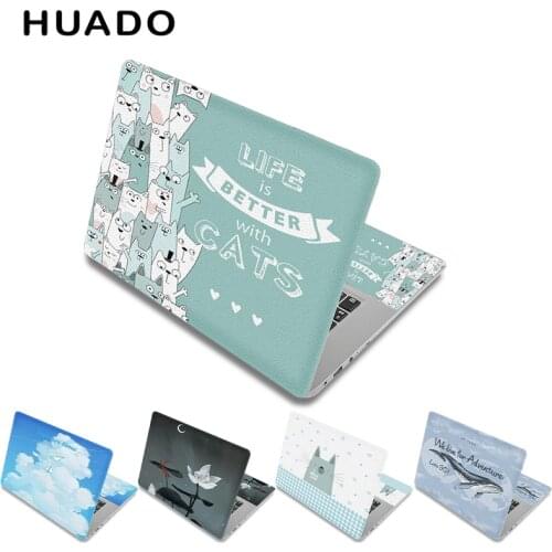 Laptop Skin Vinyl 15.6" 13.3" 14" Removable Protective Notebook Sticker Decal for Lenovo/Dell/Macbook