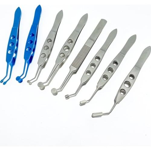 Eyelid massaging forceps Ophthalmic forceps Cosmetic plastic surgery instruments tweezers tools