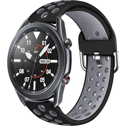 For Samsung Galaxy Watch 3 Bands Silicone Replacement wirst Strap for Galaxy Watch3 45mm 41mm band Galaxy Watch 46mm Bracelet