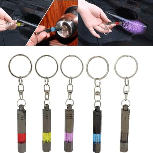 Titanium Gray High Voltage car human body Anti-Static Static Eliminator Discharger Pendant Keychains Keyring