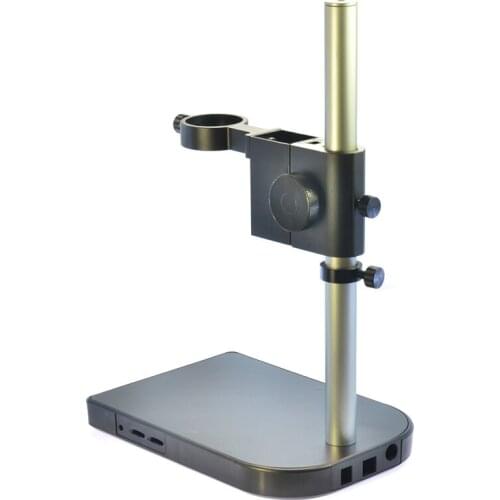 Universal Double Boom Lab Industrial Zoom Trinocular Stereo Microscope Stand Holder Bracket Arm 76mm Microscopio Accessories
