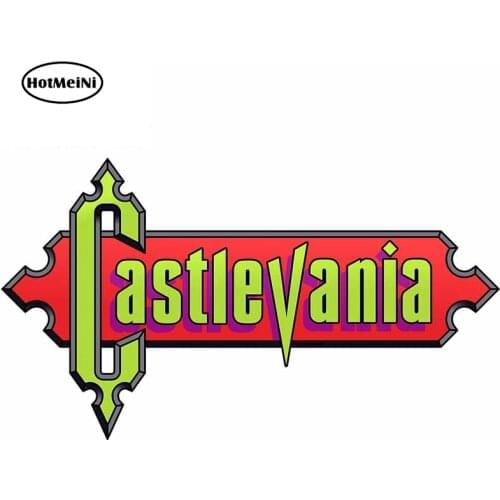 HotMeiNi 13cm x 7.5cm for Castlevania Crossover Waterproof DIY Motorcycle Car Decals Waterproof 3D Car Stickers