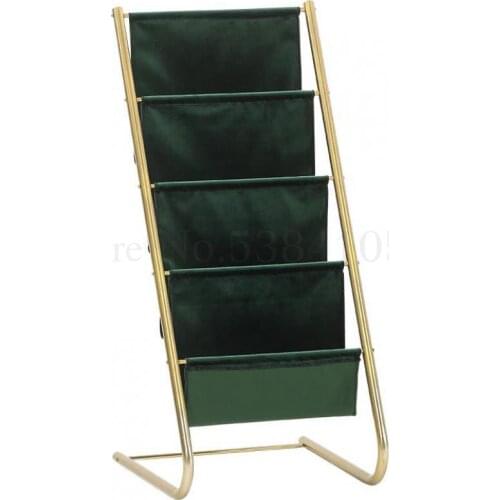 Magazine Shelves, Light And Luxurious Bookshelves, Floor-to-floor Picture Book Display Shelves, Small Bookshelves, Mini Creative