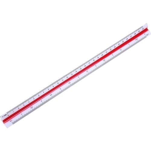 1:20 1:25 1:50 1:75 1:100 1:125 Plastic Triangular Scale Ruler