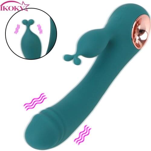 10 Frequency Vaginal Anal Massager Female Masturbator Sex Toys for Women Dildo Rabbit Vibrator G Spot Clitoris Stimulation