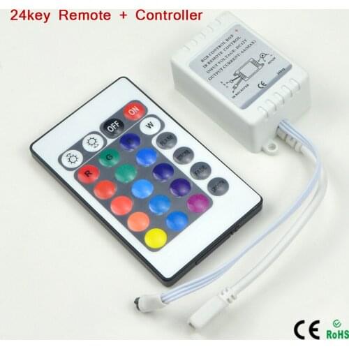 24 Keys/40 Keys/ 44 Keys DC12-24V LED Strip Light IR Remote RGB/RGBW Controller lamp Dimmer for 2835 5050 LED Strip light