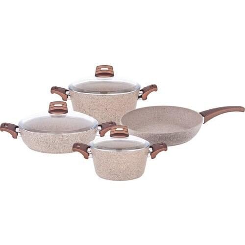 Amboss SGR-5728 7 Piece Granite Set Coffee