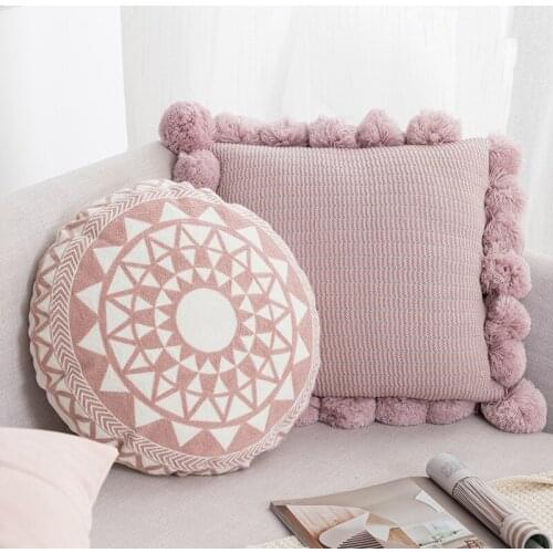 Geometric Cushion Cover 45x45cm Pillow Case Cover Decorative Pillowcase Home Decor Boho Living Room Car Sofa Cushion Covers