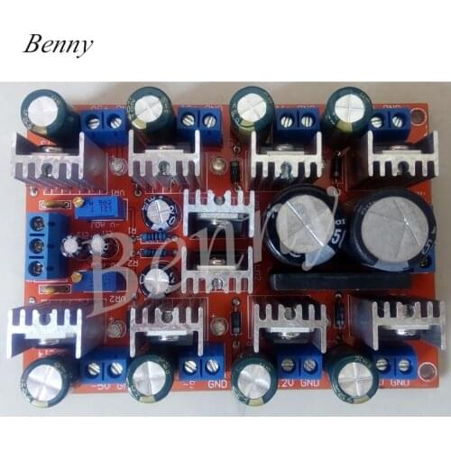 Multi-channel DC Linear Regulated Power Supply Adjustable Power Supply Module Positive and Negative 15V 12V 9V 5V