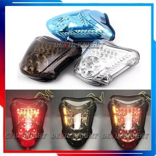 Motorcycle LED Tail light Turn Signals For SUZUKI HAYABUSA GSXR1300 2008-2016Rear Tail Light Brake Turn Signals Integrated Light
