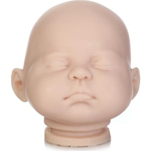 Doll Kit DIY Blank Kit Soft Reborn Prototype Doll Kit Unpinated Dolls Part Unisex Doll Accessories with 3/4 Limb