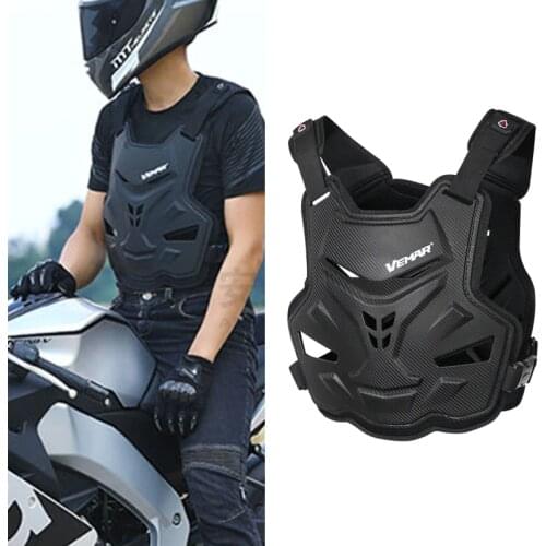 2020 New Adult Motorcycle Dirt Bike Body Armor Protective Gear Chest Back Protector Protection Vest for Motocross Skiing Skating