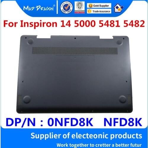 NEW original Laptop Blue gray Bottom Base Bottom Cover Assembly For Dell Inspiron 14 5000 5481 5482 2 in 1 0NFD8K NFD8K