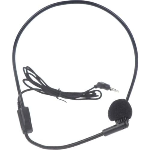 3.5mm Plug Head-mounted Headset Microphone Guide Lecture Speech Headset Mic