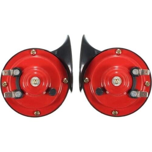 Universal Car Horn Loud Pressure Klaxon Speaker 12V Waterproof 500Db Snail Cry Air Horn Vespa Loudnes for Car Motorcycle