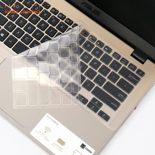TPU Keyboard Protector Cover for Asus S4100 S4100UQ S4200UF S4200 E406 E406SA PU403 PU403UA PU404 PU404UF PU404UA 14 inch laptop