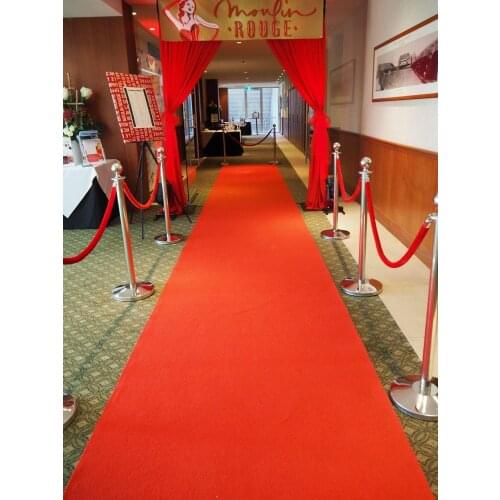 10M 20M 50M Long Red Wedding Aisle Runner Rug and Carpet indoor Outdoor Weddings Home Festival Birthday party event decoration