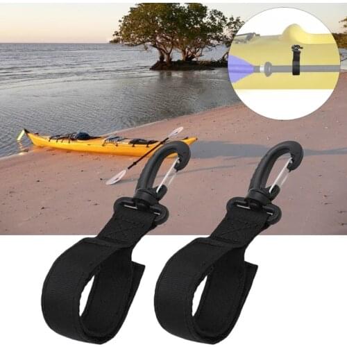 2pcs Paddleboard Inflatable Boat Paddle Keeper Canoe Kayak Paddle Holder Clip