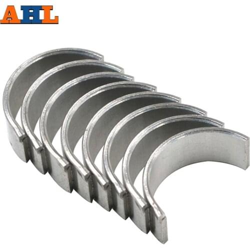 AHL 8pcs/set Motorcycle Engine Parts For Yamaha ZEAL250 FZ250 DELTRBOX250 2KR +50 Oversize Connecting Rod Crank shaft Bearing