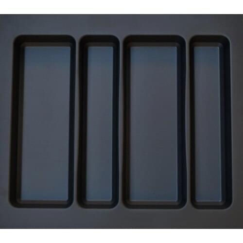 Arwino Decorated Anthracite 55 cm x 49 cm Drawer In The Spoon Holder