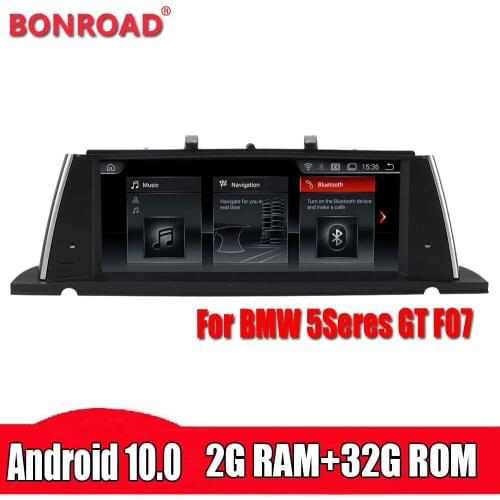 Bonroad android 10.0 Car GPS Navigation Multimedia Player Headunit For BMW5 Series GT F07 2010-2012CIC 2013-2018NBT