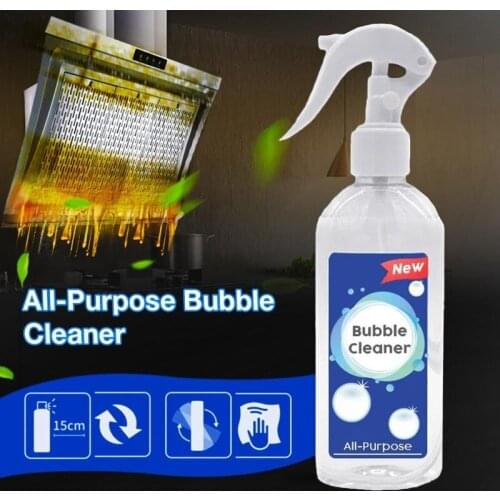 Household Kitchen Cleaner Spray Multifunctional Natural Cleaning Product Lavender Scent Safety Foam Cleaner