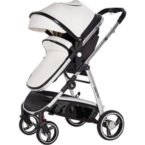 High Landscape Newborn Baby Stroller Sitting And Lying Infant Pushchair Baby Carriage Buggy