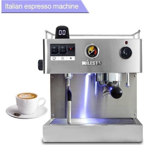 EM-19-M2 Commercial stainless steel semi-automatic coffee machine EM-19-M2 Italian coffee making machine Espresso coffee maker