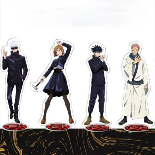 Anime Jujutsu Kaisen Acrylic Figure Stand Model Itadori Yuji Fushiguro Megumi Action Figures Decoration Cosplay Collection Gifts