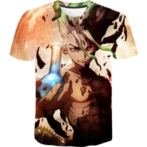 3D Anime Black Clover Printed T-shirt Fashion Cartoon Men Women Children T-shirt Casual Short Sleeve Boy Girl Kids Cool Top Tees