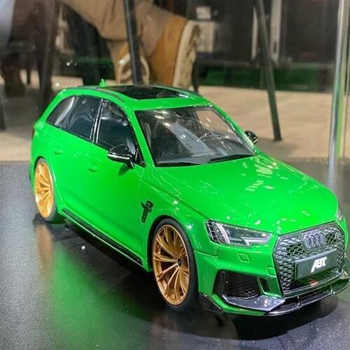 1:18 GT Audi RS4 Car Model Collection Limited Edition Gift Special For Children And Adults Favorite Alloy Car Model Durable