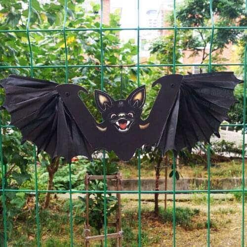 Halloween Collection Animated Halloween Folding Paper Flying Witch Decoration for Reusable Hanging Parties Atmosphere Props