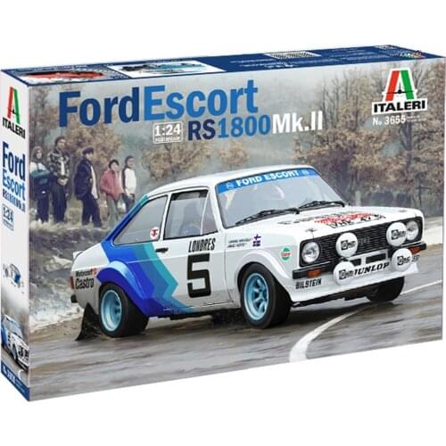 ITALERI Kit 1/24 Ford Escort RS1800 MK.II