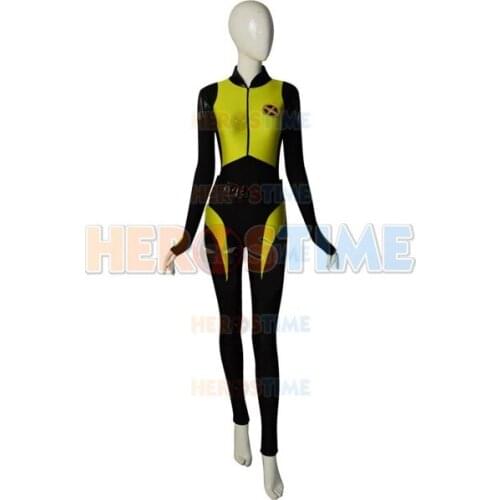 Deadpool 2 Negasonic Teenage Warhead Spandex V2 Superhero Cosplay Costume Halloween Zentai Bodysuit Custom Made Bodysuit